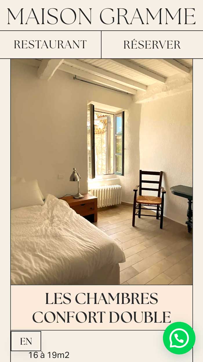 Webmaster pour un hôtel restaurant dans le Gard